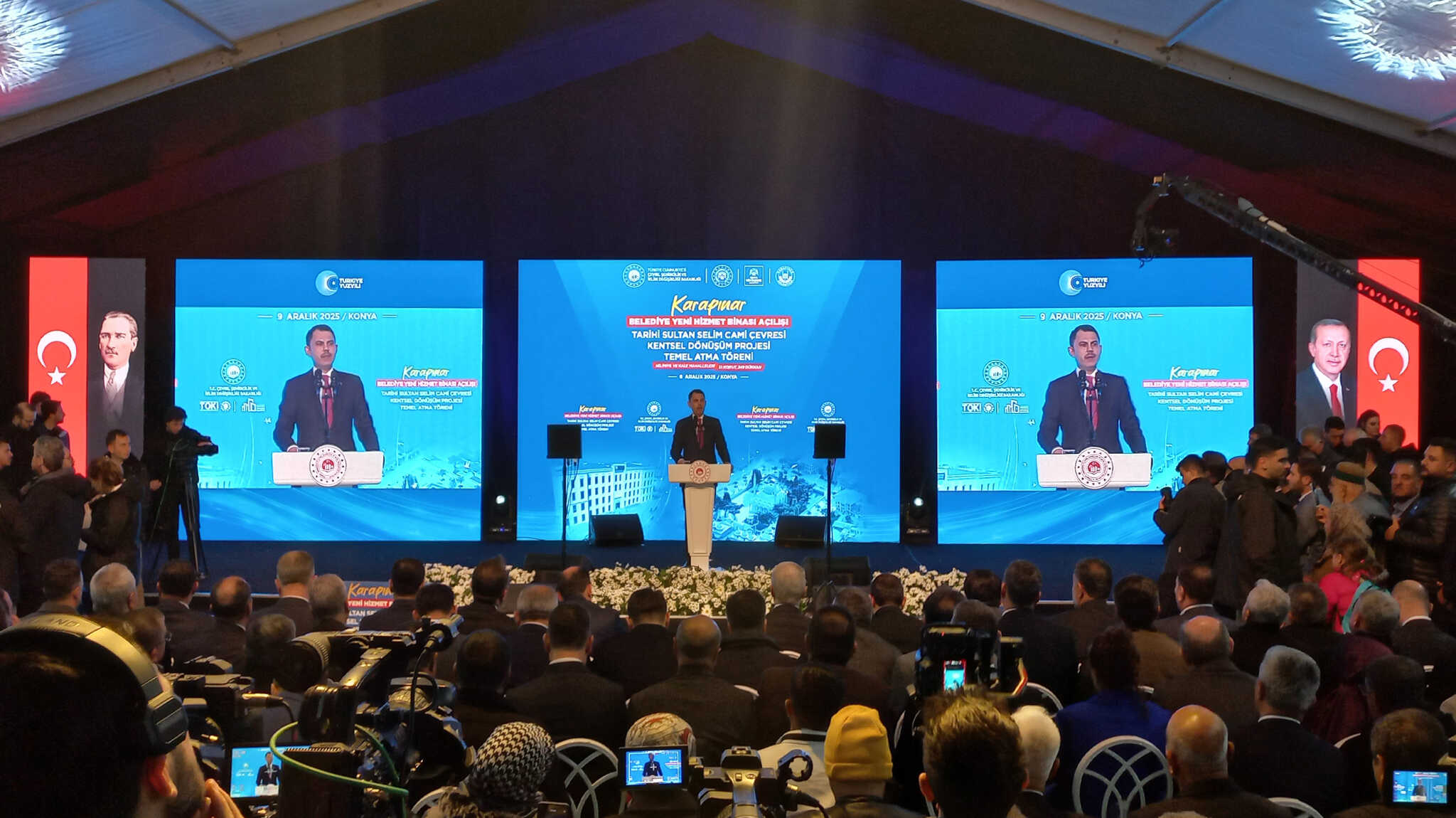 KARAPINAR BELEDİYESİ BELEDİYE YENİ HİZMET BİNASI AÇILIŞ TÖRENİ