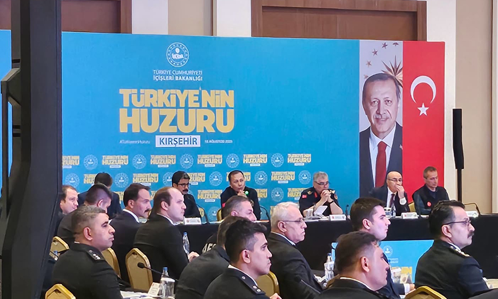 KIRŞEHİR TÜRKİYE'NİN HUZURU MİLLİ GÜVENLİK TOPLANTISI PROGRAMI 
