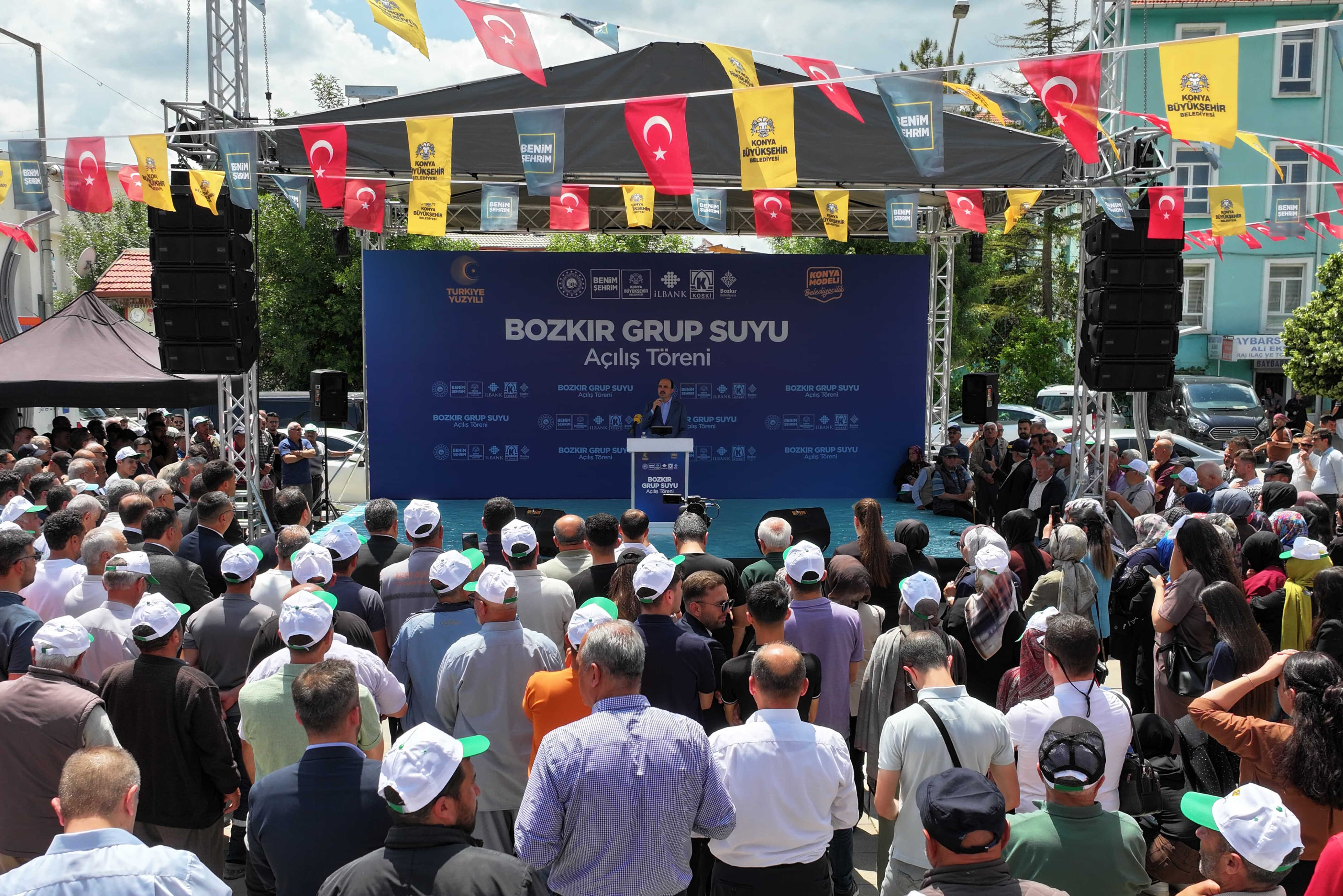 BOZKIR GRUP SUYU PROJESİ VE SUĞLA İÇME SUYU HATTI PROJESİ PROGRAMI
