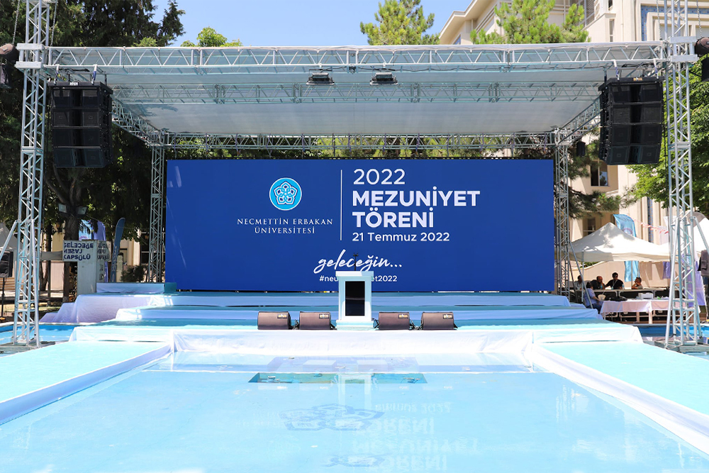 NEÜ 2021-2022 EĞİTİM ÖĞRETİM YILI MEZUNİYET TÖRENİ