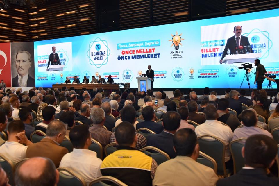 AK PARTİ KONYA İL TEŞKİLATI 72. İL DAYANIŞMA MECLİSİ PROGRAMI