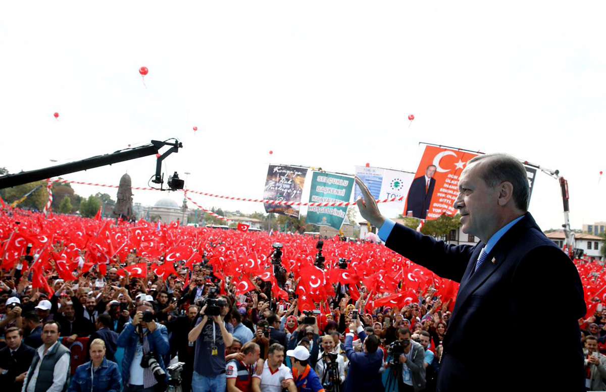 CUMHURBAŞKANI ERDOĞAN KONYA MİTİNGİ