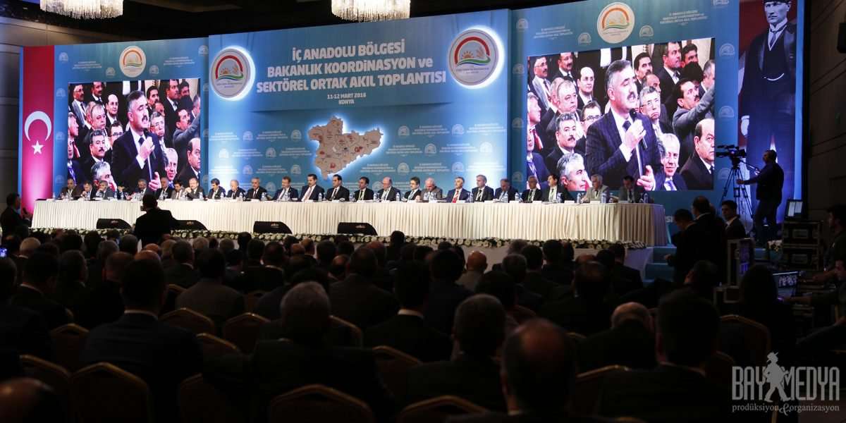 İÇ ANADOLU BÖLGESİ BAKANLIK KOORDİNASYON ve SEKTÖREL ORTAK AKIL TOPLANTISI