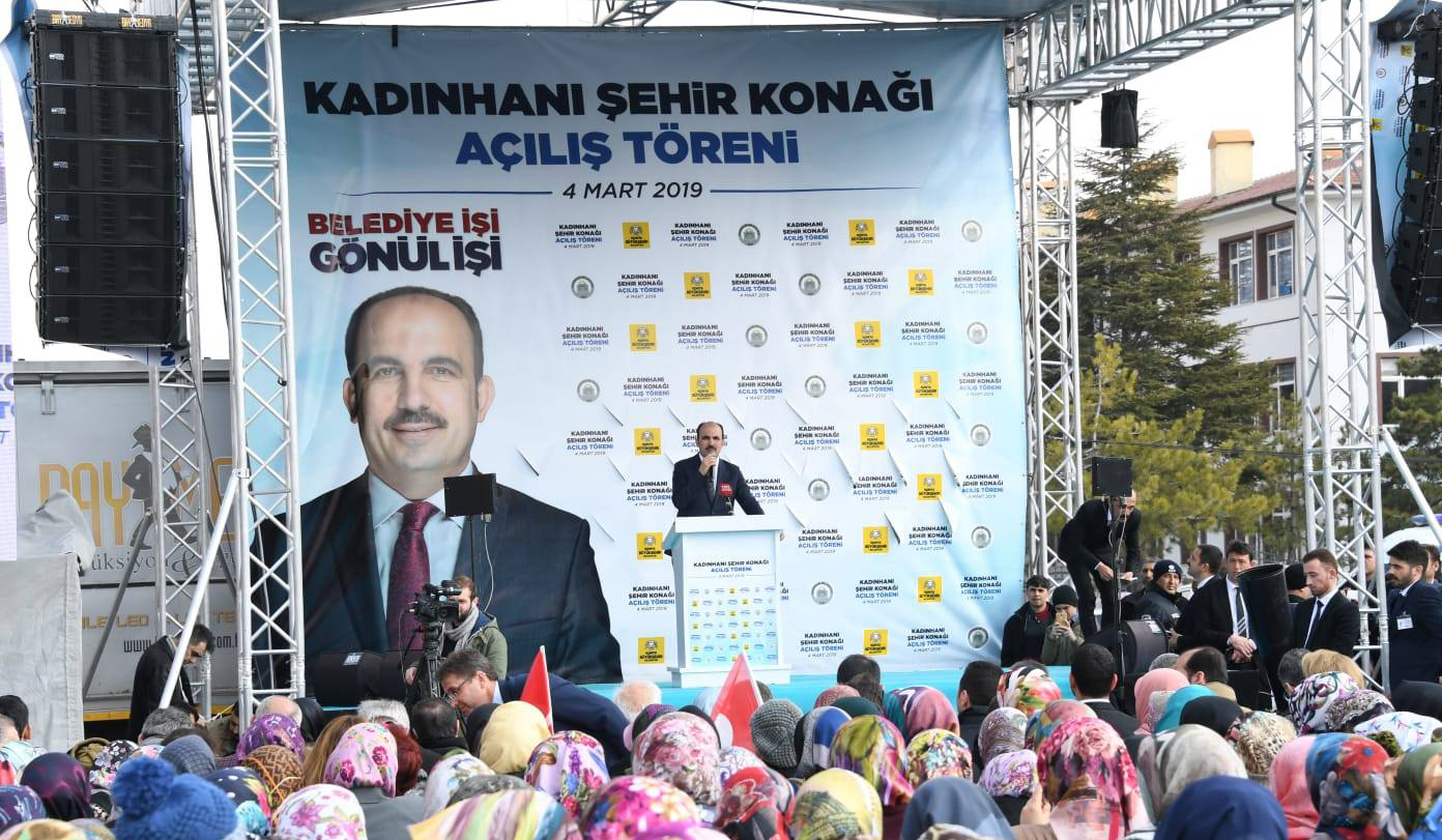 KADINHANI SEHİR KONAĞI AÇILIŞ TÖRENİ