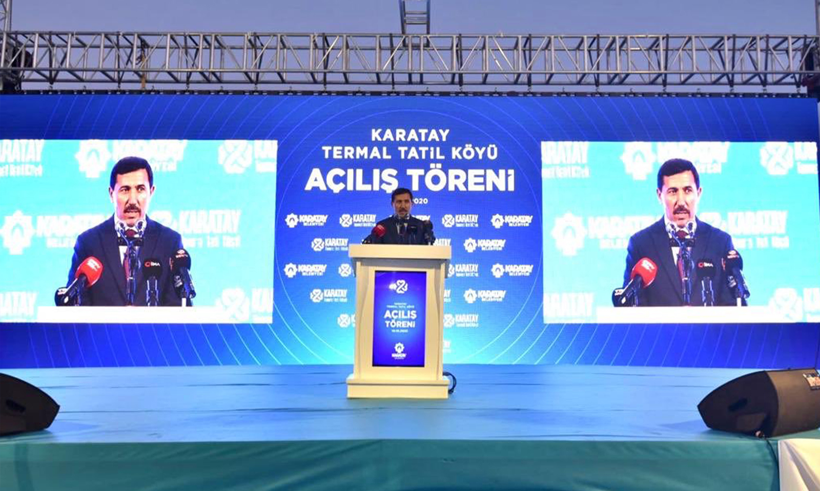 KARATAY TERMAL TATİL KÖYÜ AÇILIŞ TÖRENİ