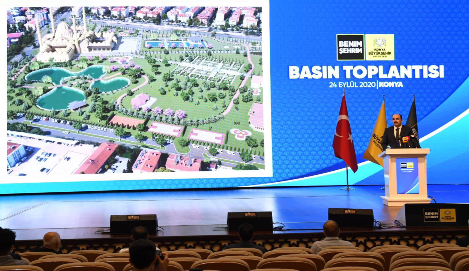 KONYA BÜYÜKŞEHİR BELEDİYESİ BASIN TOPLANTISI