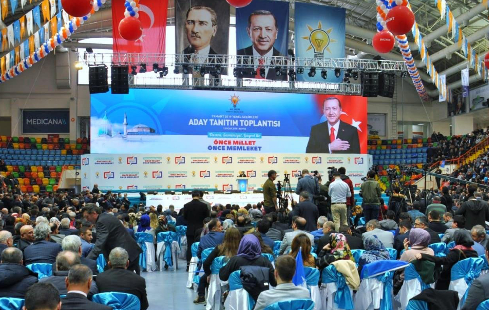 KONYA DA MUHTEŞEM ADAY TANITIM TÖRENİ