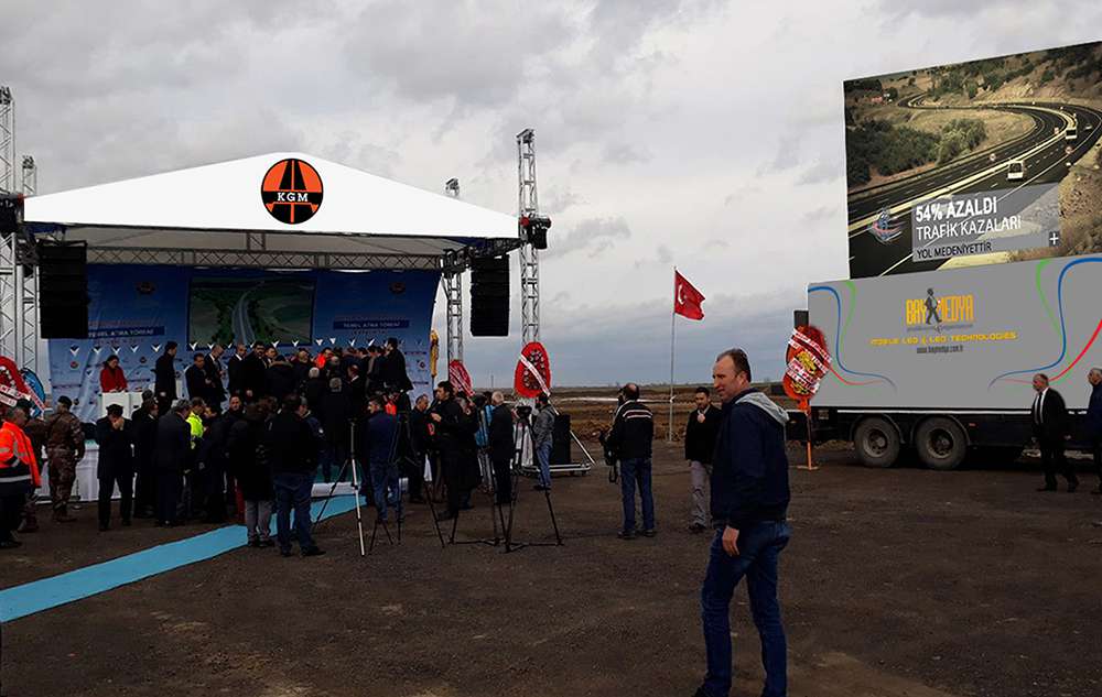 ULAŞTIRMA BAKANLIĞI HAYRABOLU YOLU TEMEL ATMA TÖRENİ