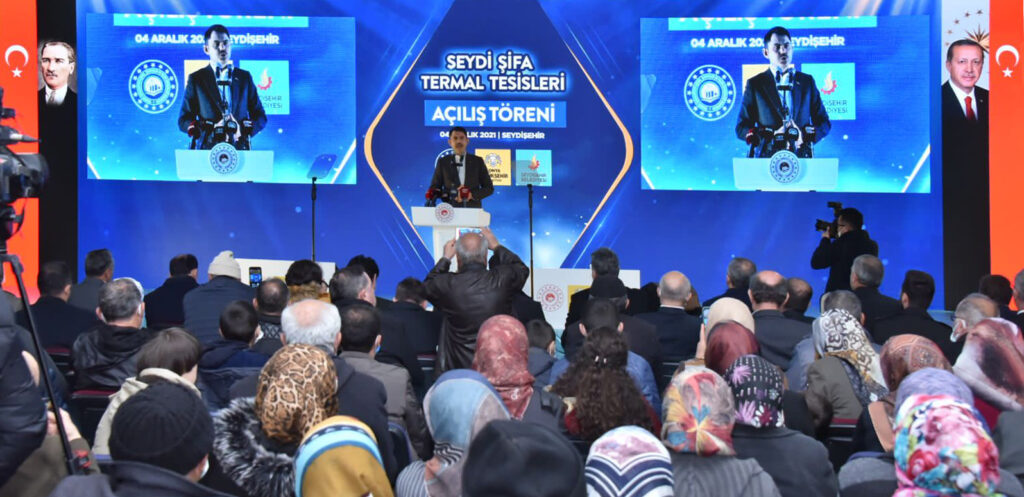 SEYDİ ŞİFA TERMAL TESİSLERİ AÇILIŞ TÖRENİ