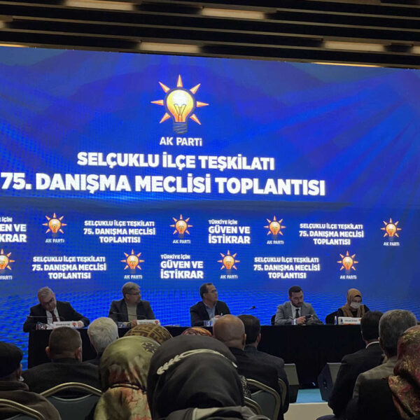 AK PARTİ KONYA SELÇUKLU İLÇE TEŞKİLATI 75. MECLİS DANIŞMA TOPLANTISI