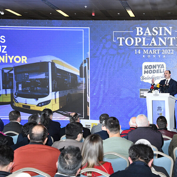 KONYA BÜYÜKŞEHİR BELEDİYESİ PROJELER TANITIM BASIN TOPLANTISI