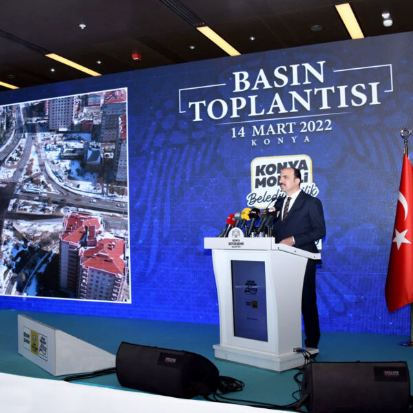 KONYA BÜYÜKŞEHİR BELEDİYESİ PROJELER TANITIM BASIN TOPLANTISI