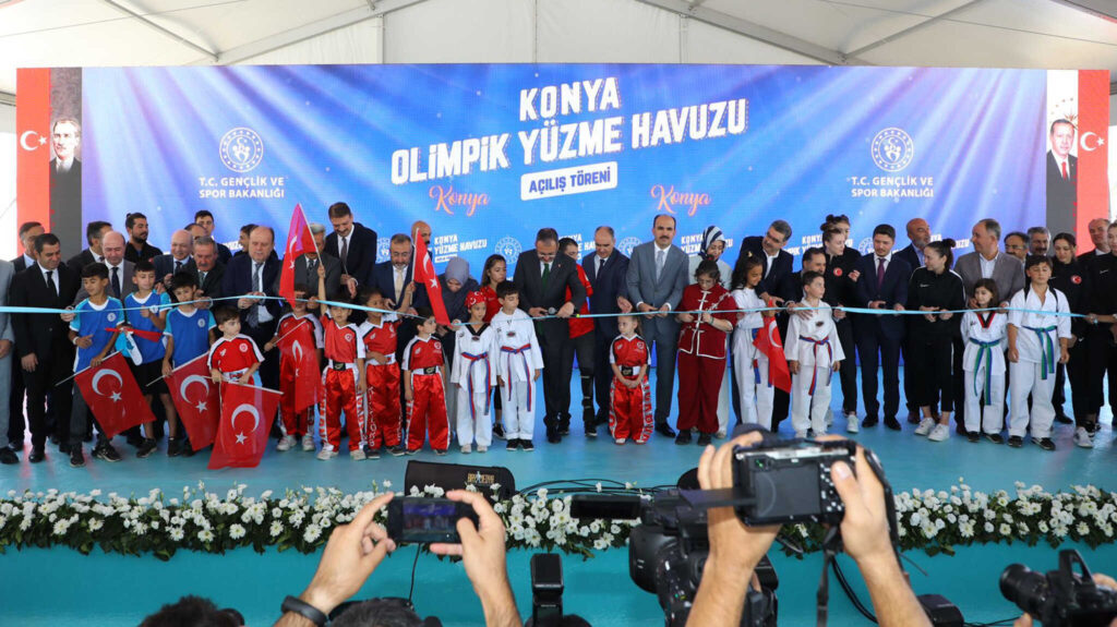 KONYA OLİMPİK YÜZME HAVUZU ve OYUNLAR KÖYÜ AÇILIŞ TÖRENİ